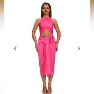 ANDREA IYAMAH Reni Midi Dress